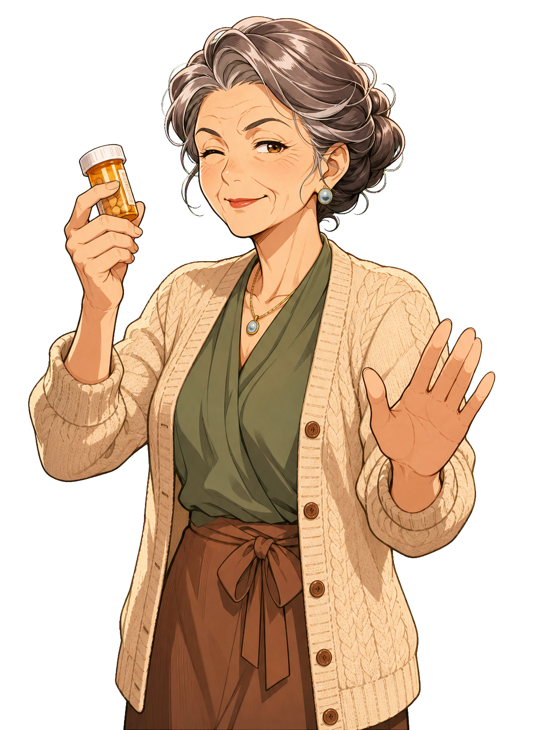Grandma, the Founder's sharp and independent grandmother